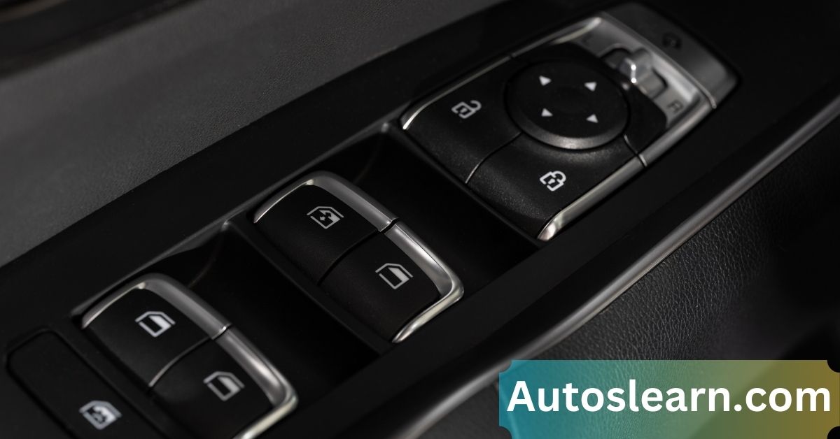 Audi A4 Buttons on Drivers Door